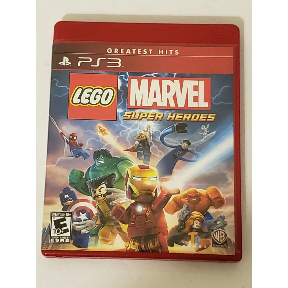PS3 Playstation‎ 3 Kingdom Hearts II.5 HD Remix Disc & Lego Marvel Super Heroes